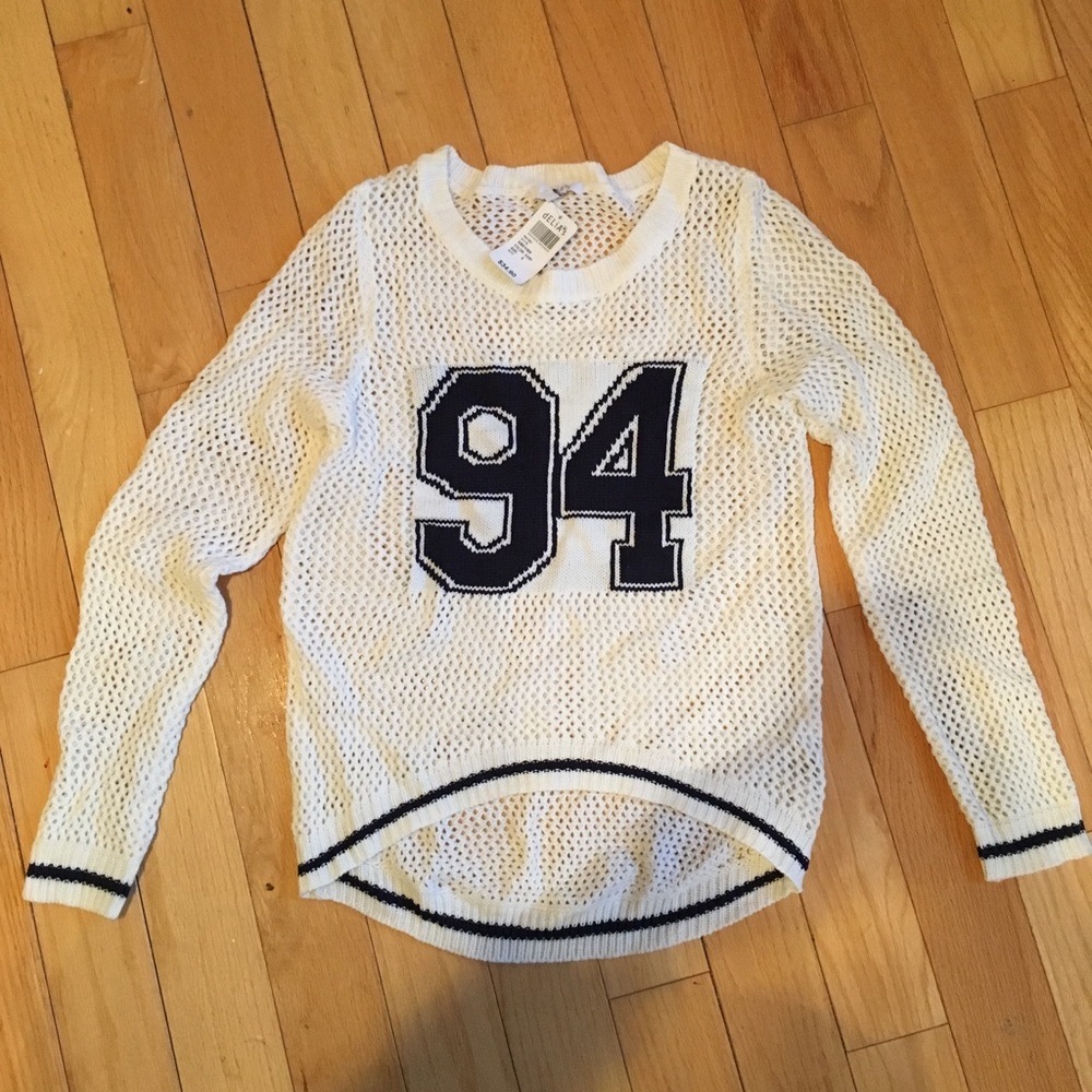 Crochet “94” Sweater. BRAND NEW